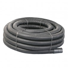 32mm (I.D) x 40mm (O.D.) x 50 Metre Twinwall Ducting Coil - BLACK